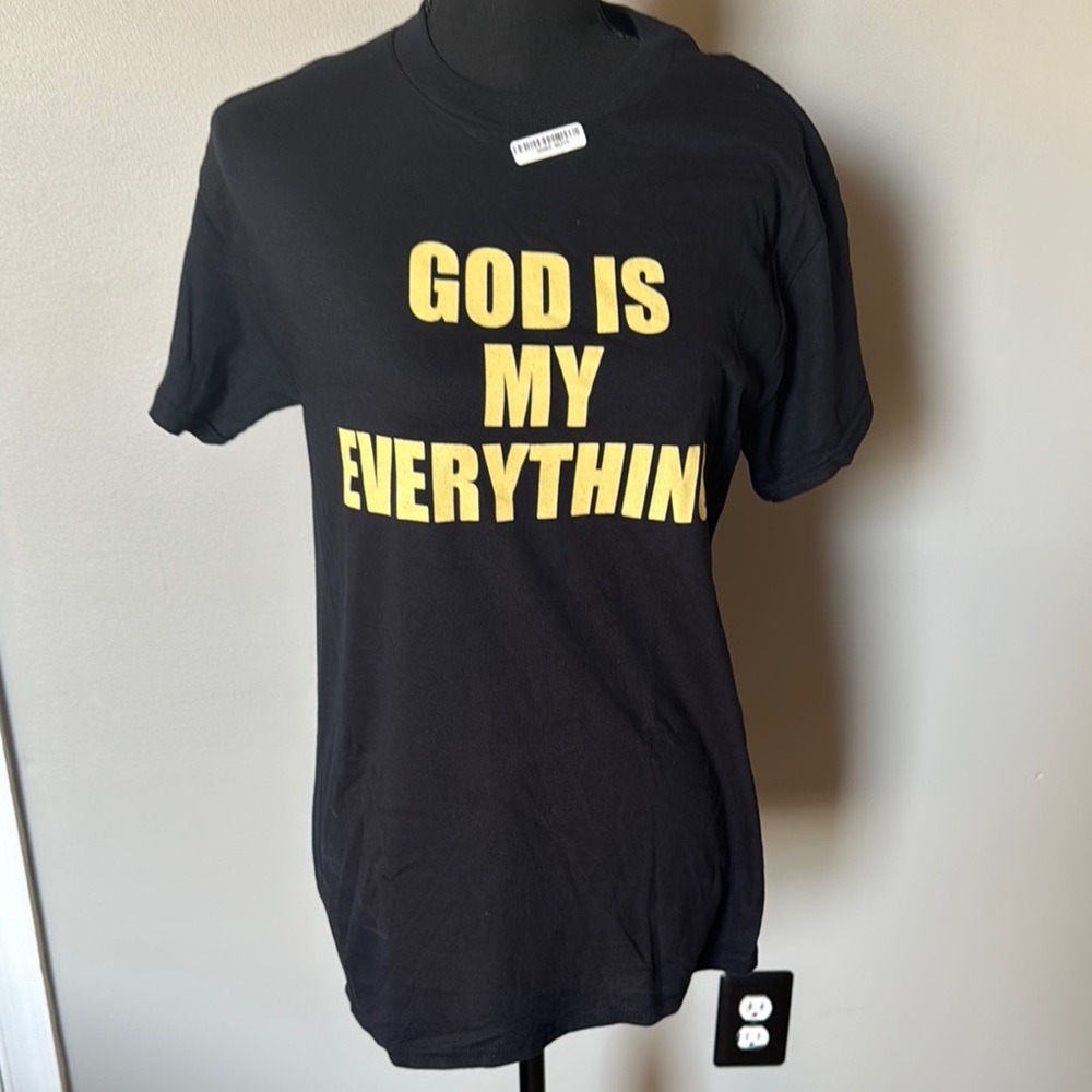 “God is Dope” Black T-Shirt with Yellow Text